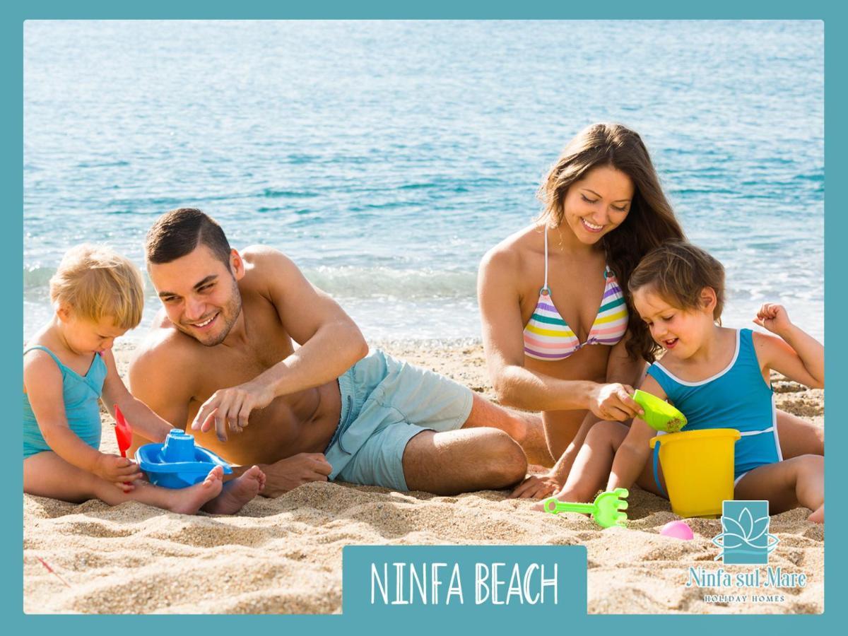 Ninfa Sul Mare Apartments 50 M E T R I Dal Mare Parcheggio Gratuito Custodito Capo Vaticano Extérieur photo